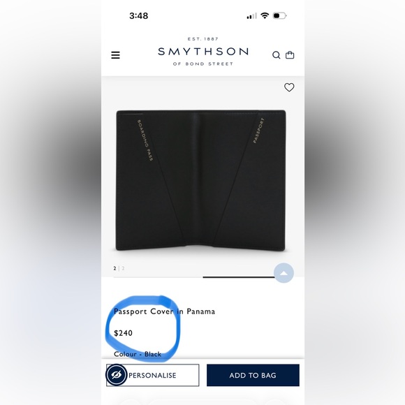 SOLD❤️Like NEW Smythson - Picture 3 of 10